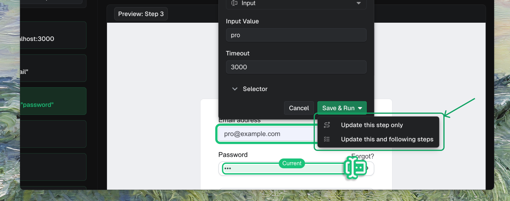 smart regeneration options