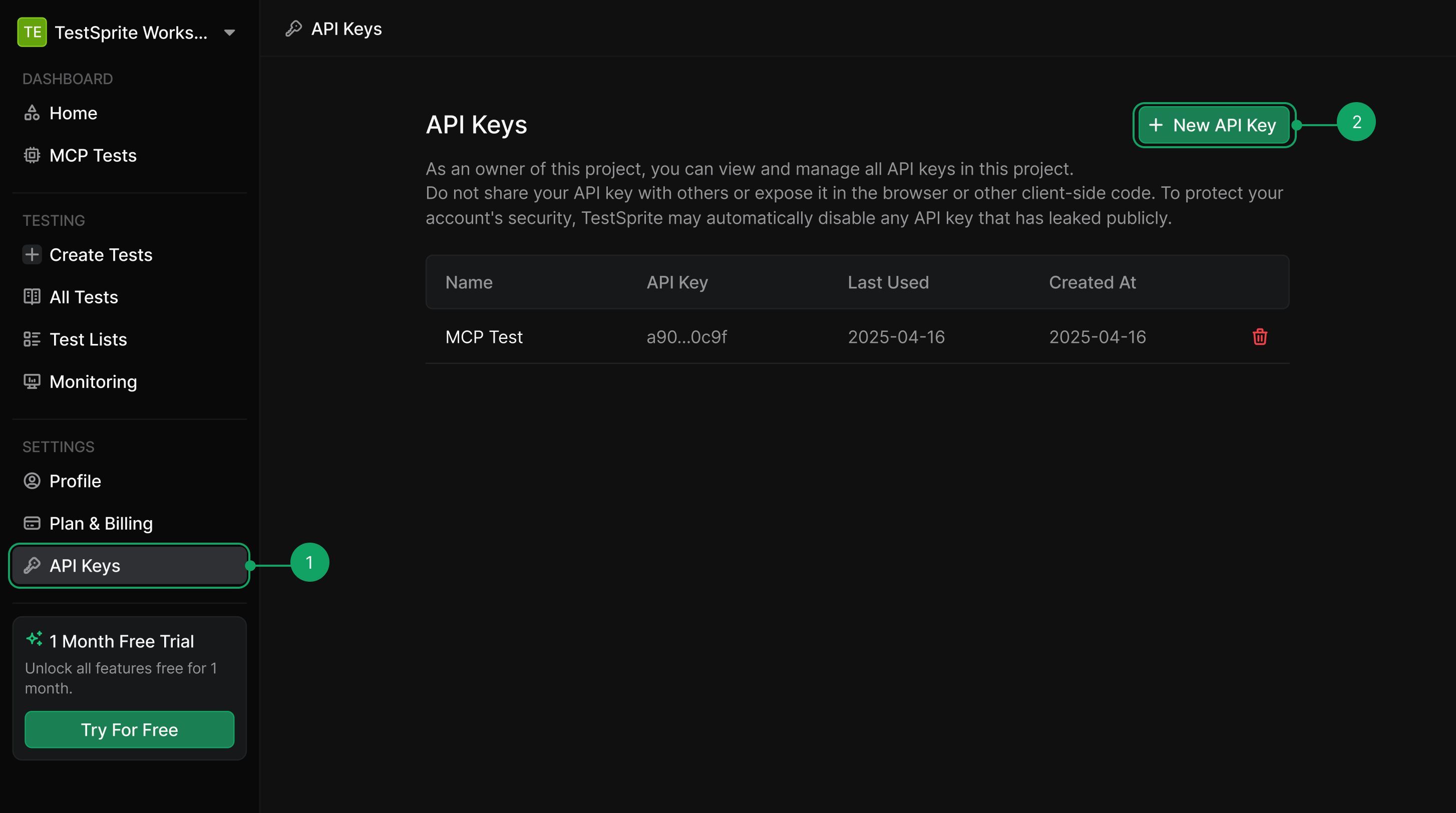 API Key