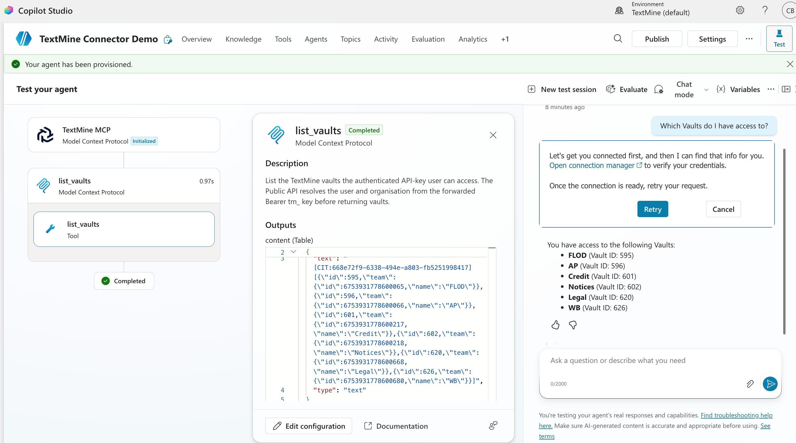Publish the Copilot Studio agent
