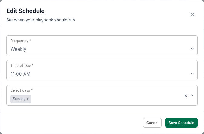 Time and Day Trigger