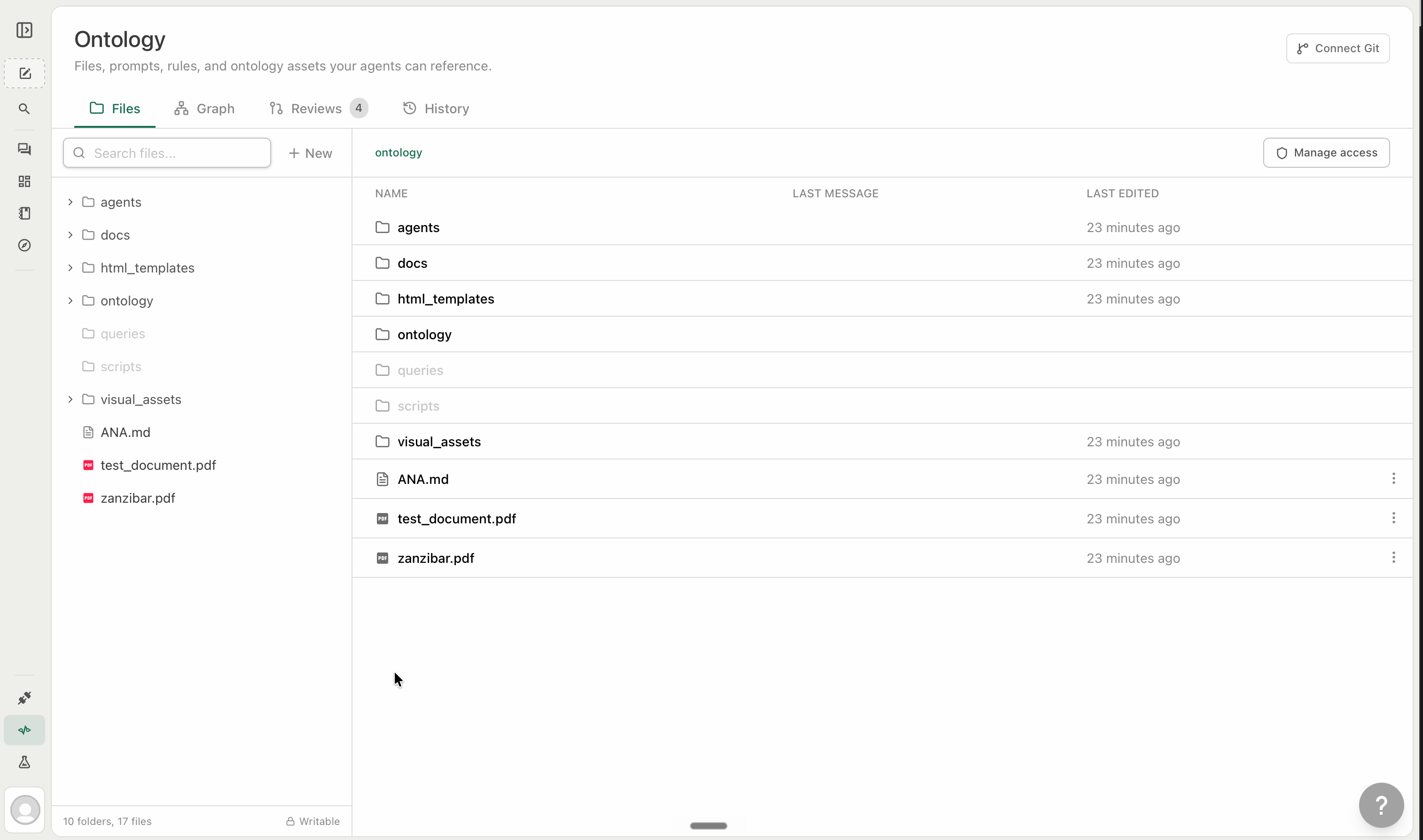 The Ontology layer in TextQL
