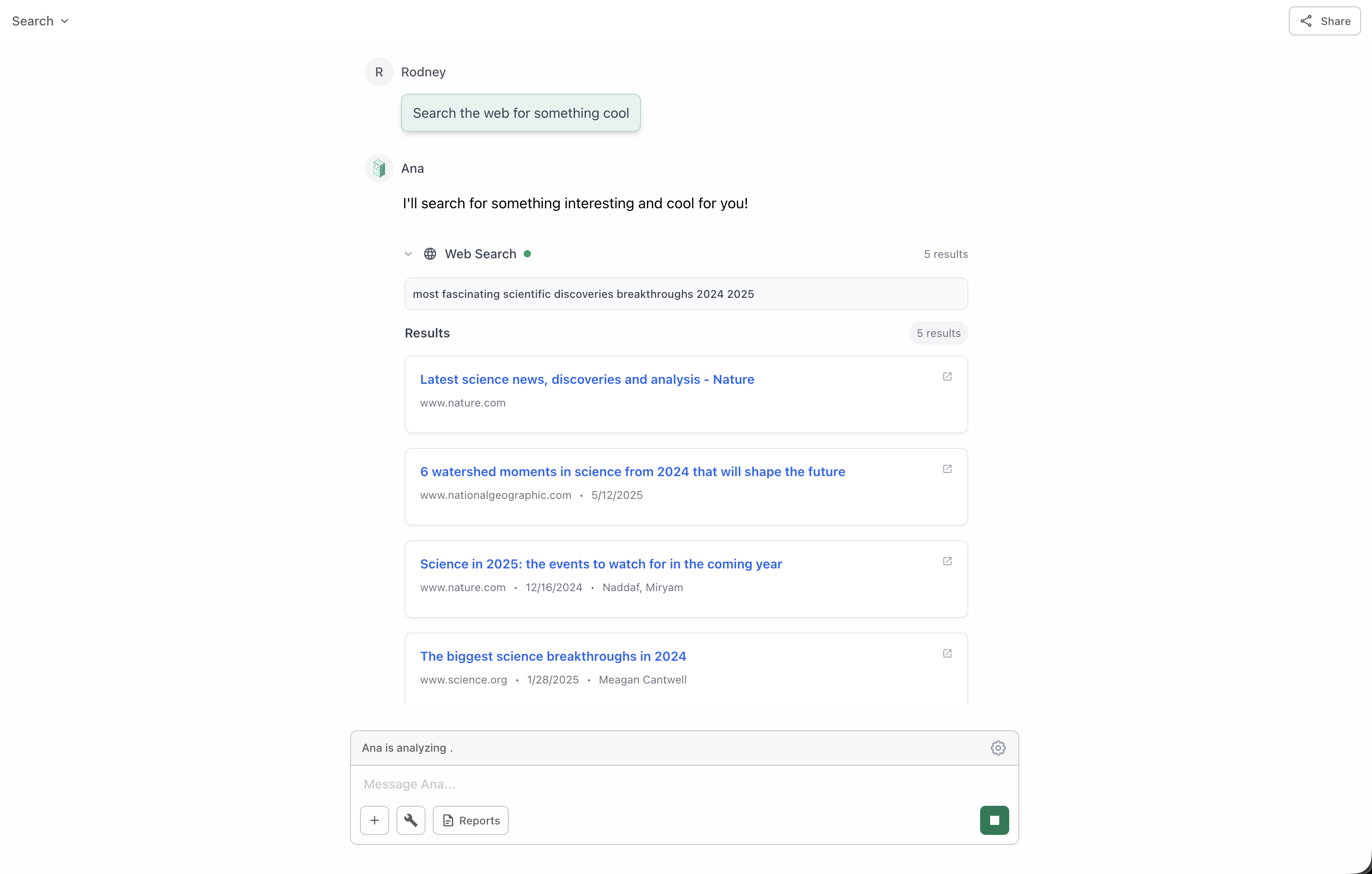 Web Search - TextQL Docs