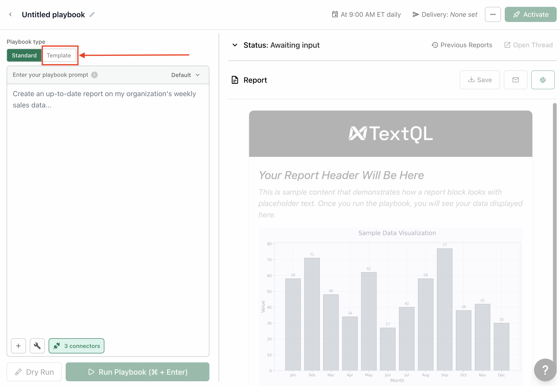 Templates - TextQL Docs