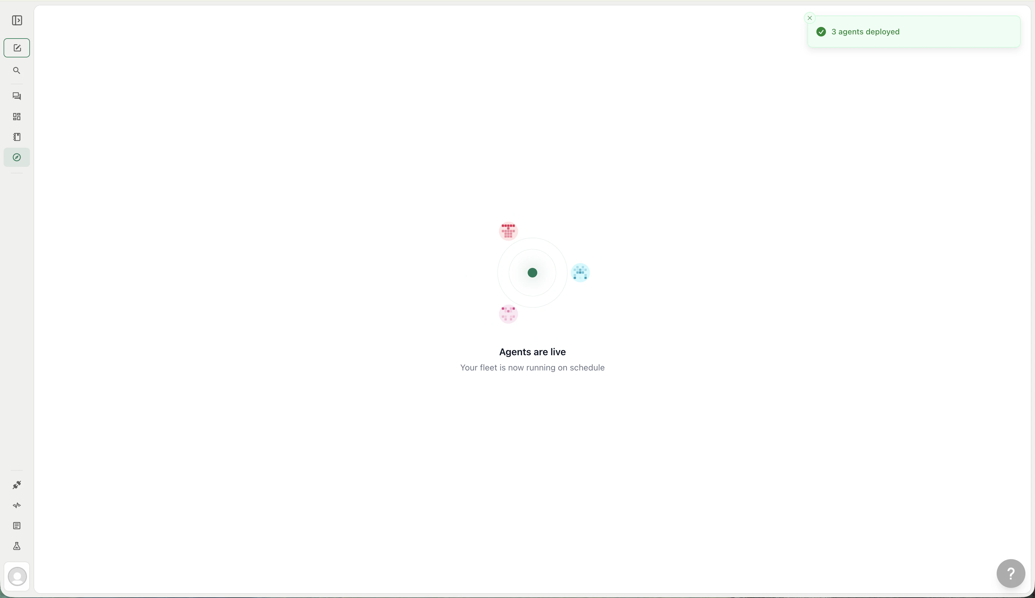 Template agent configuration