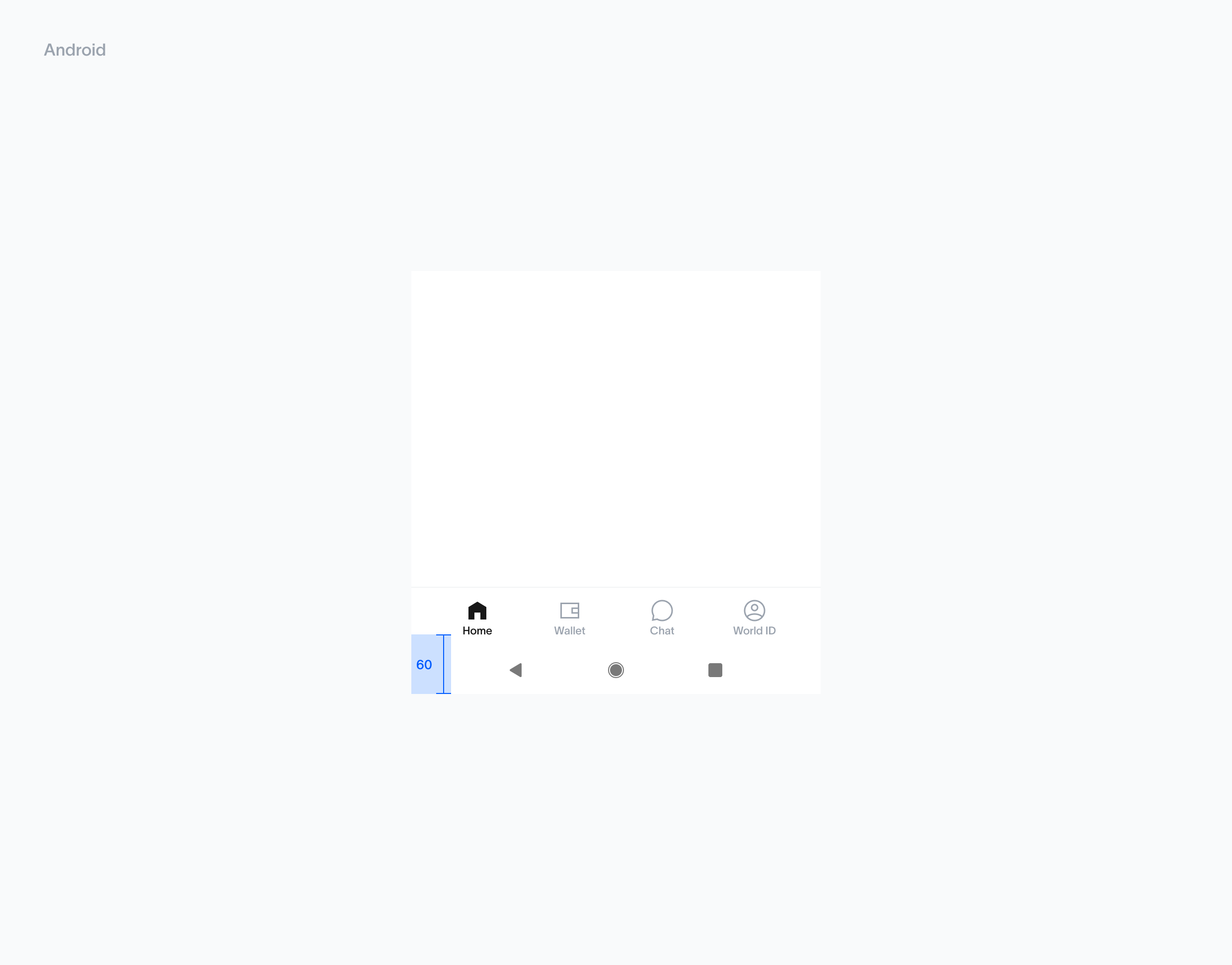 Tab bar Android