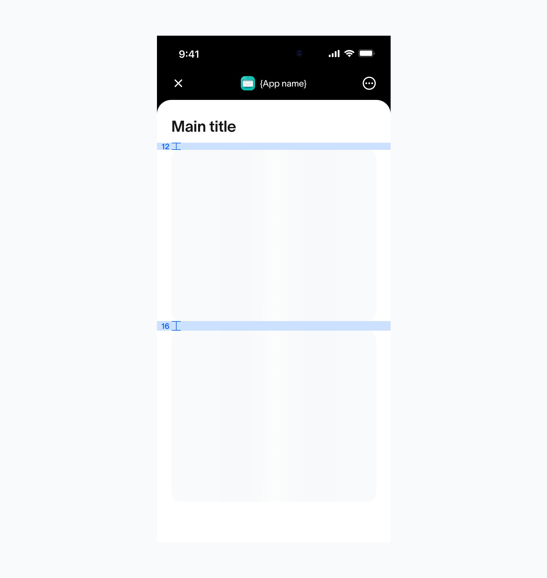 One clear task per page