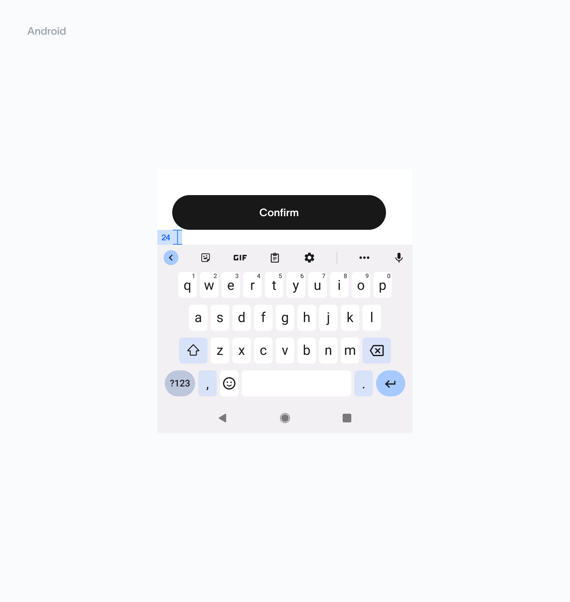Keyboard Android