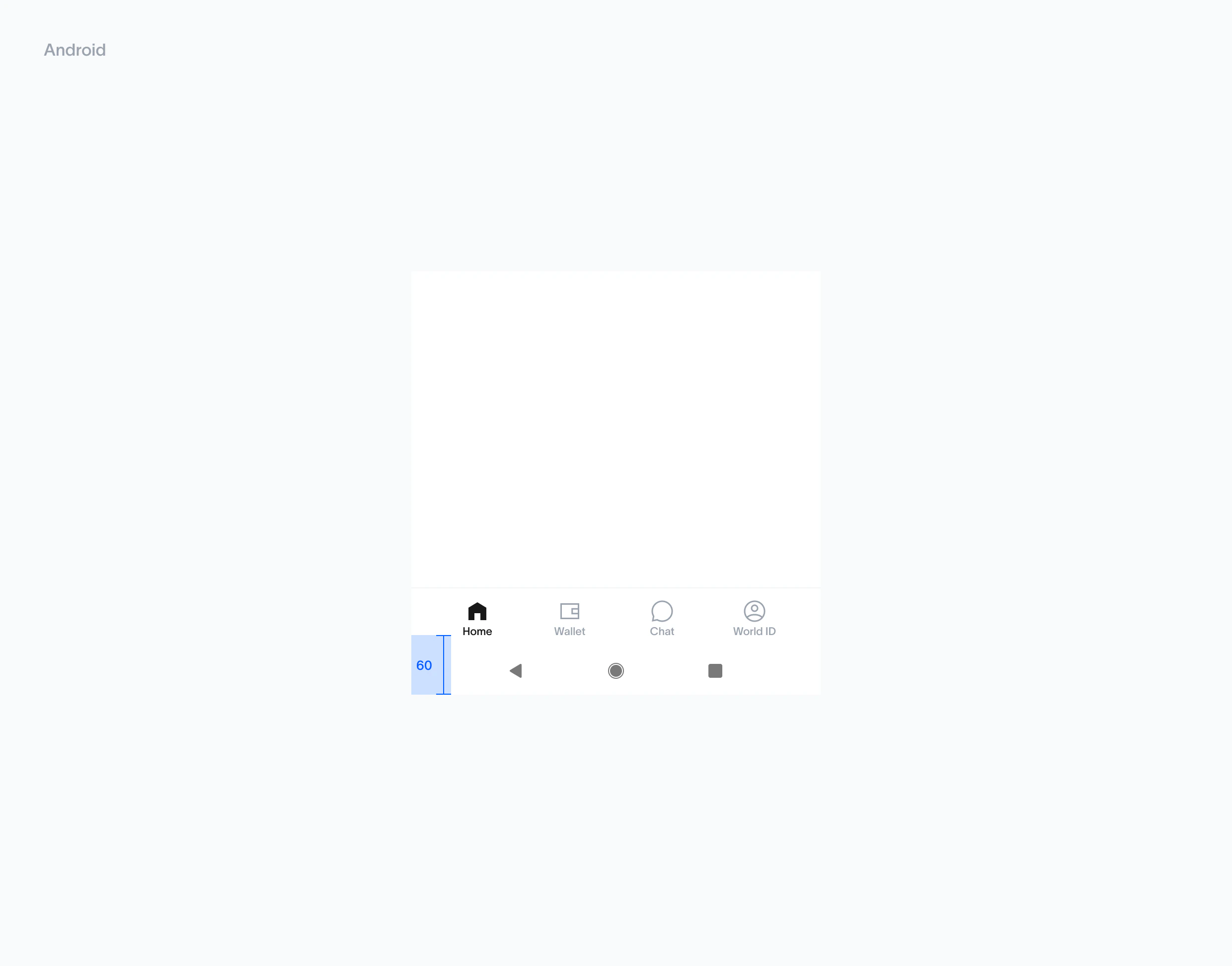 Tab bar Android