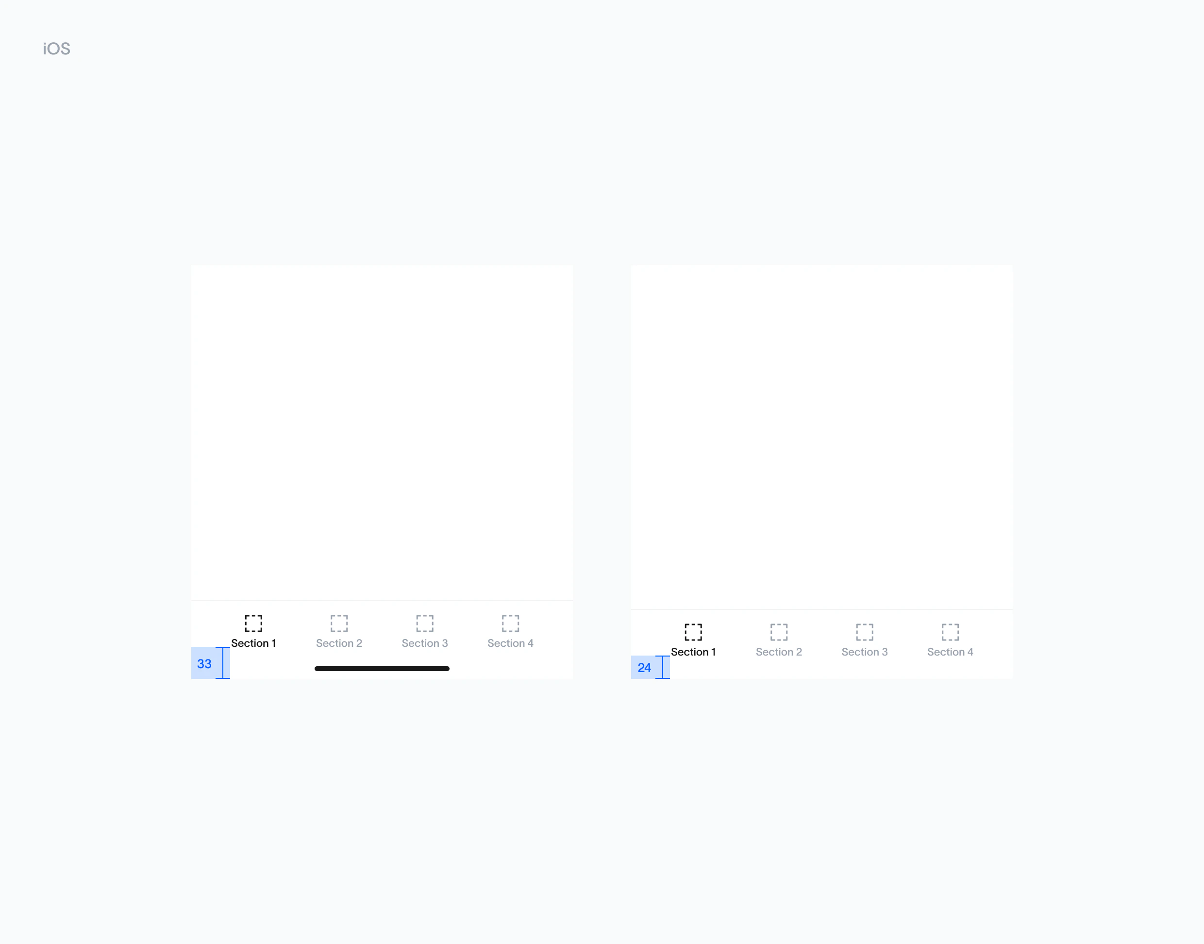 Tab bar iOS