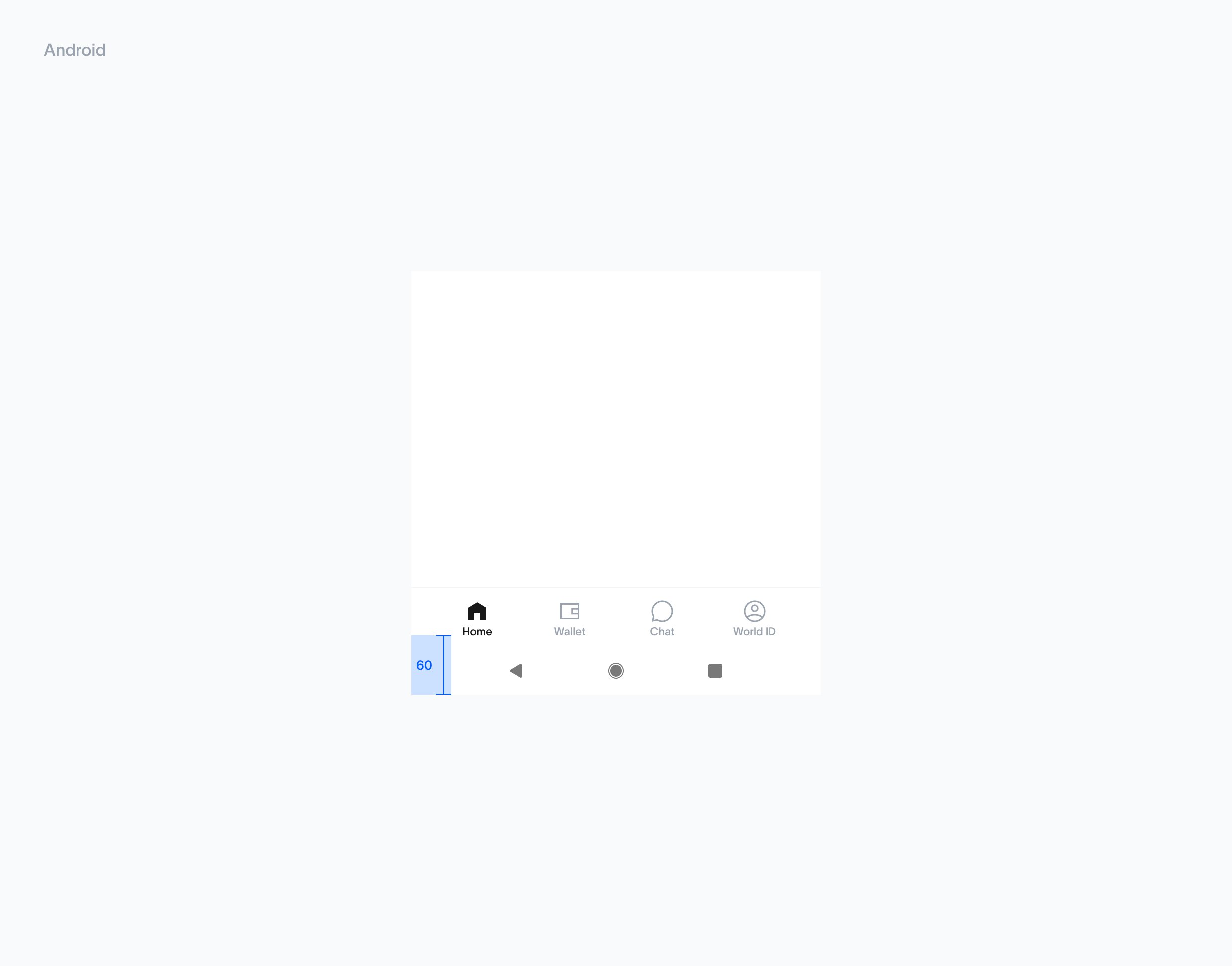 Tab bar Android