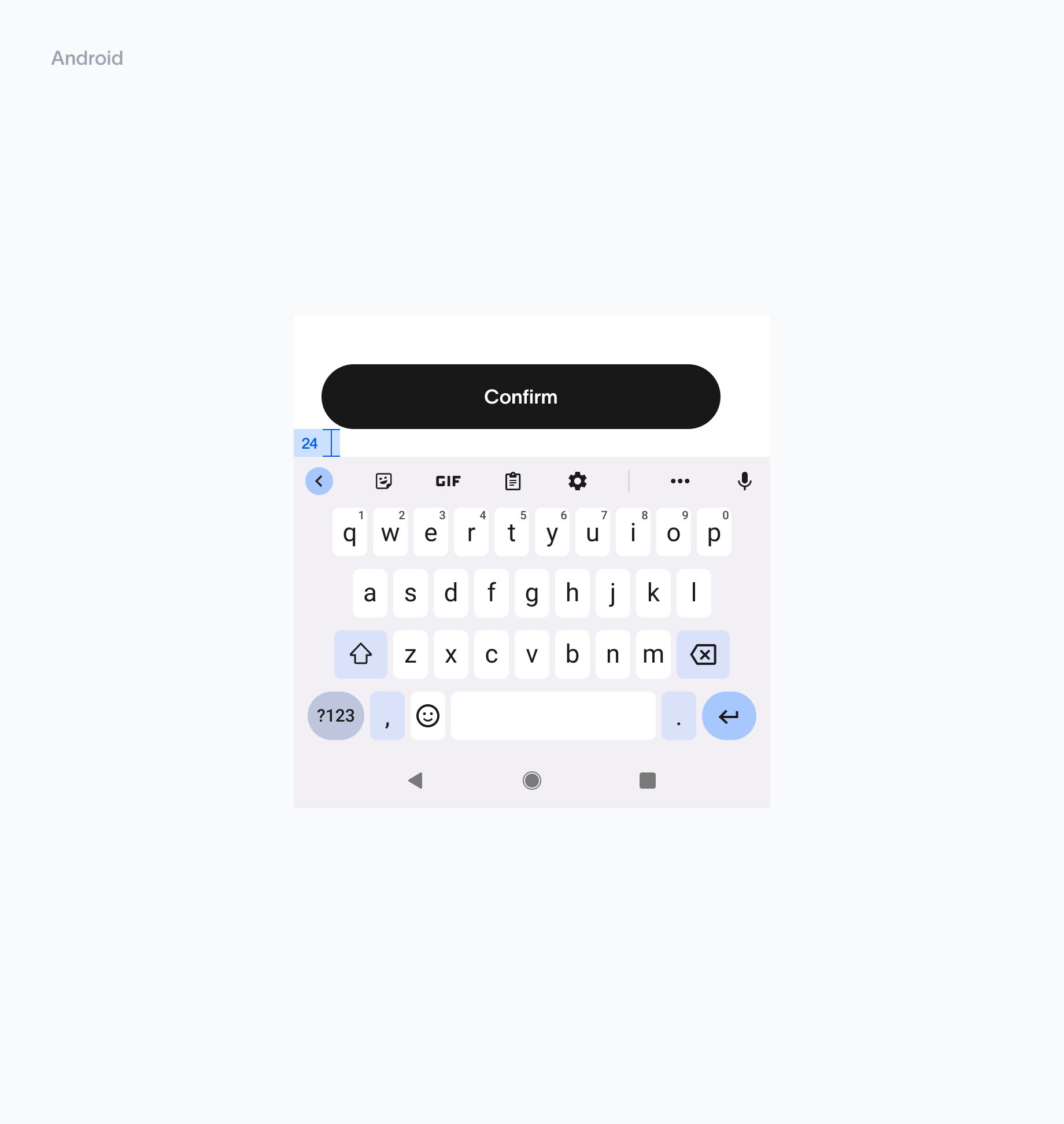 Keyboard Android