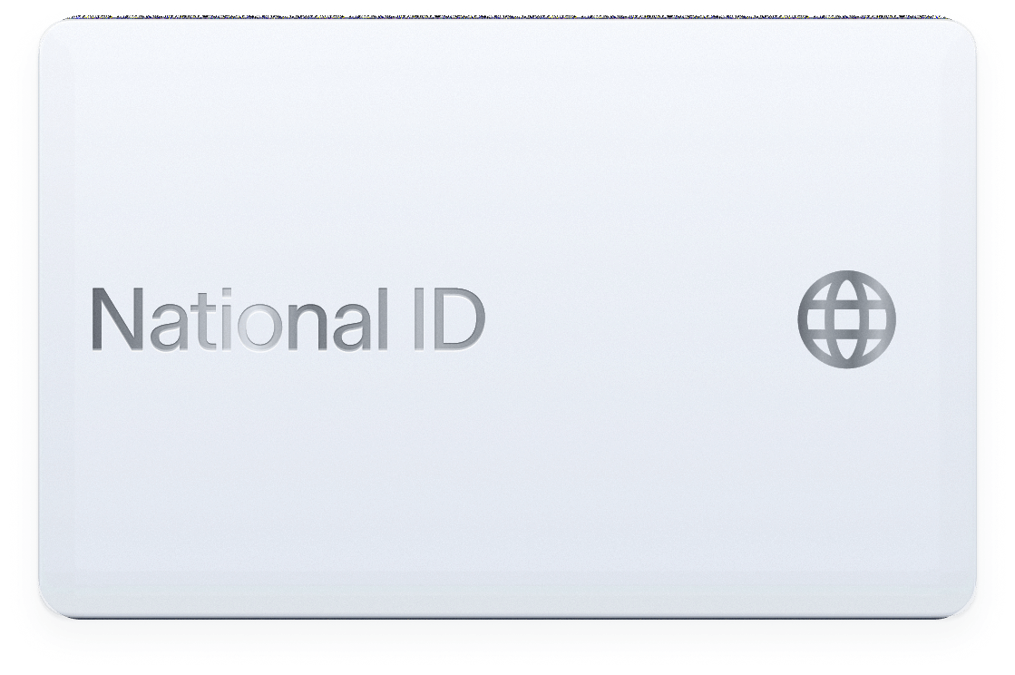Document credential card
