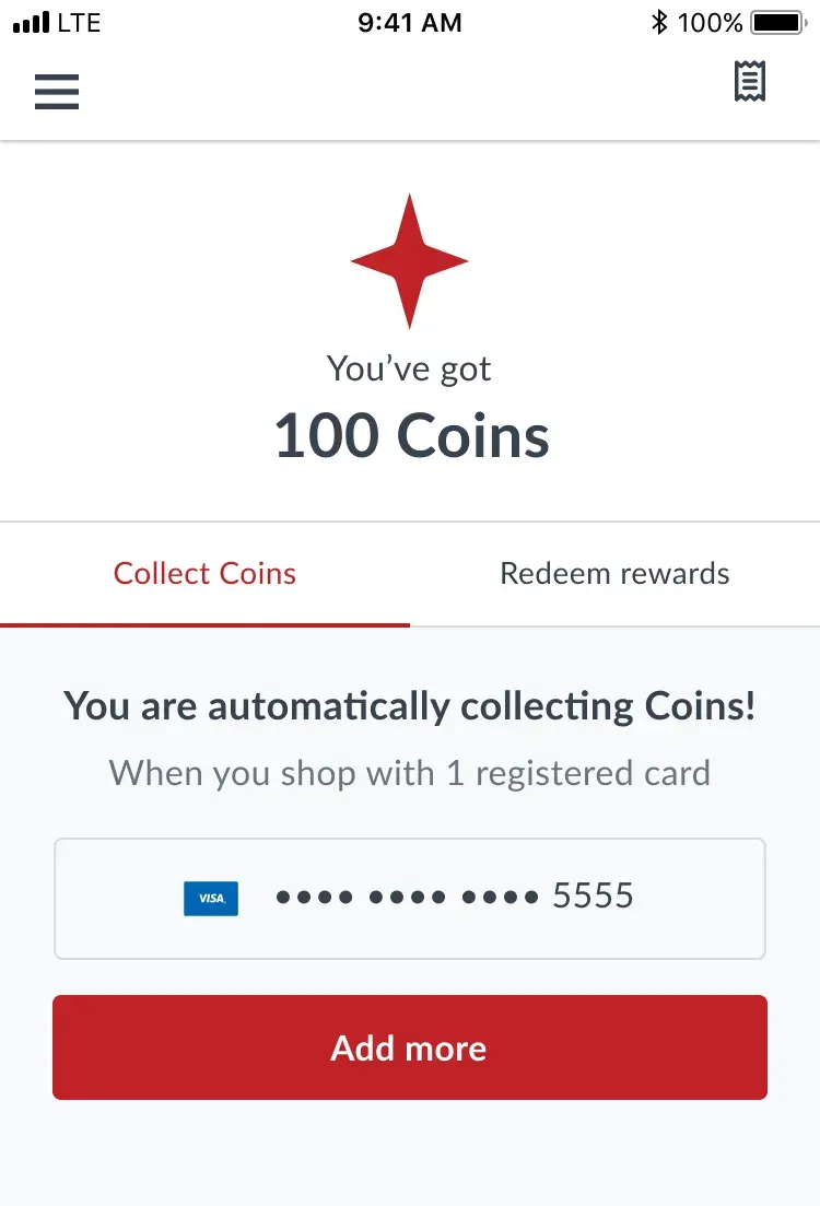 Card Linked experience