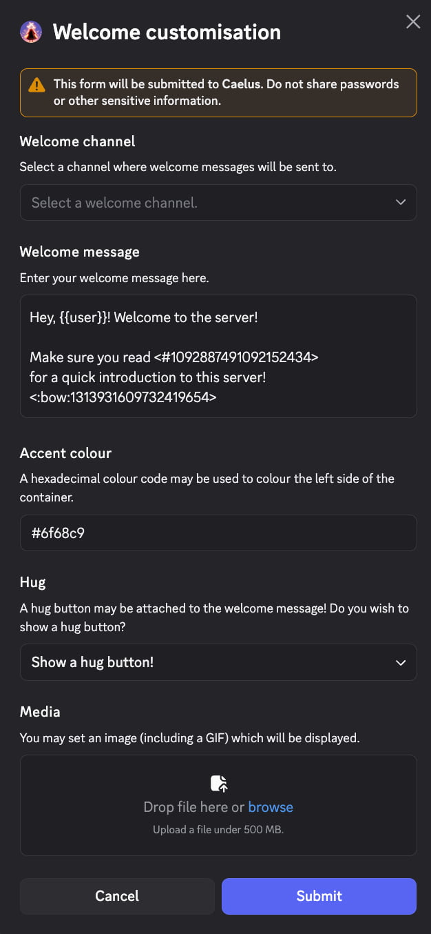 Welcome Modal Example Welcome - thatskyapplication