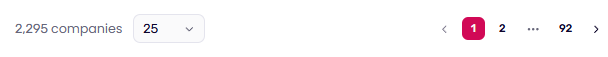 Explore page footer