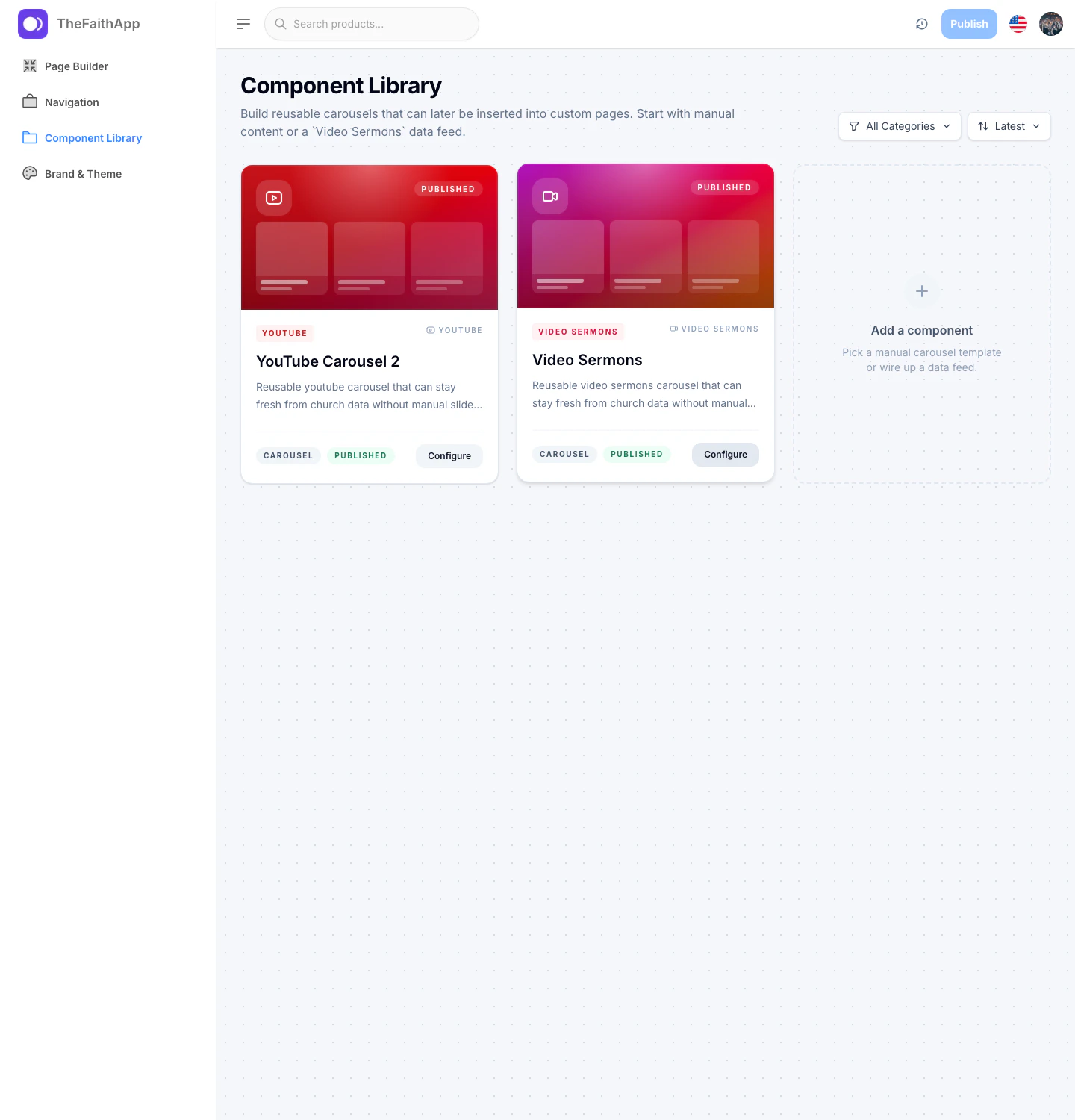 Component library