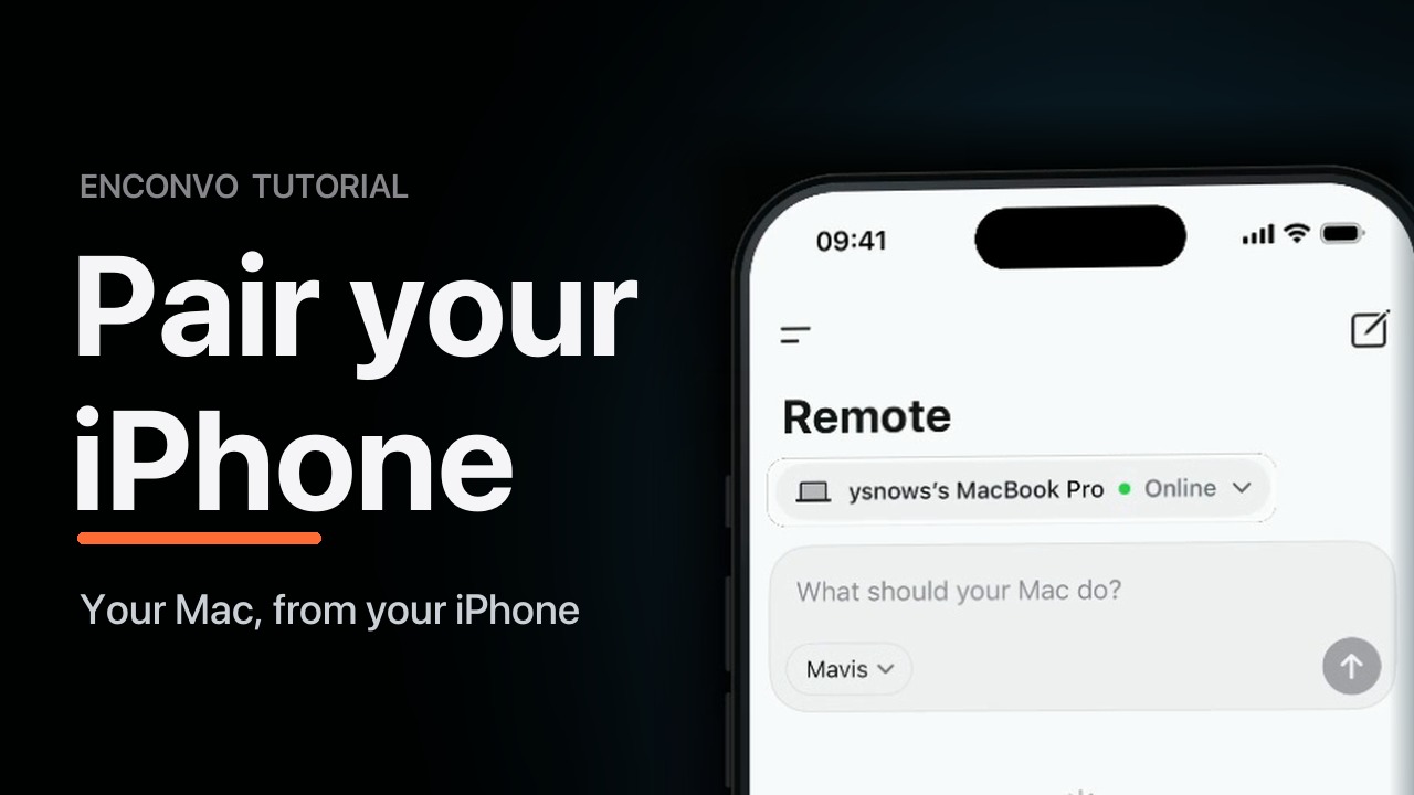 Pair your iPhone