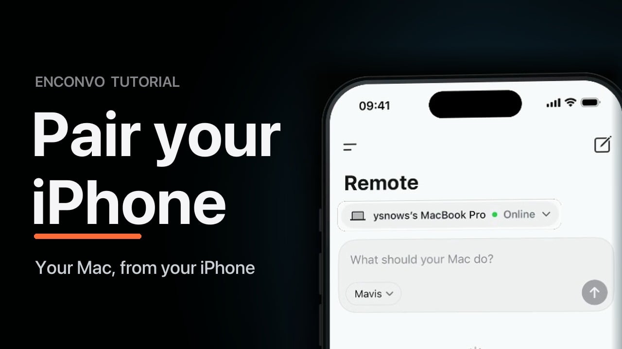 Pair your iPhone