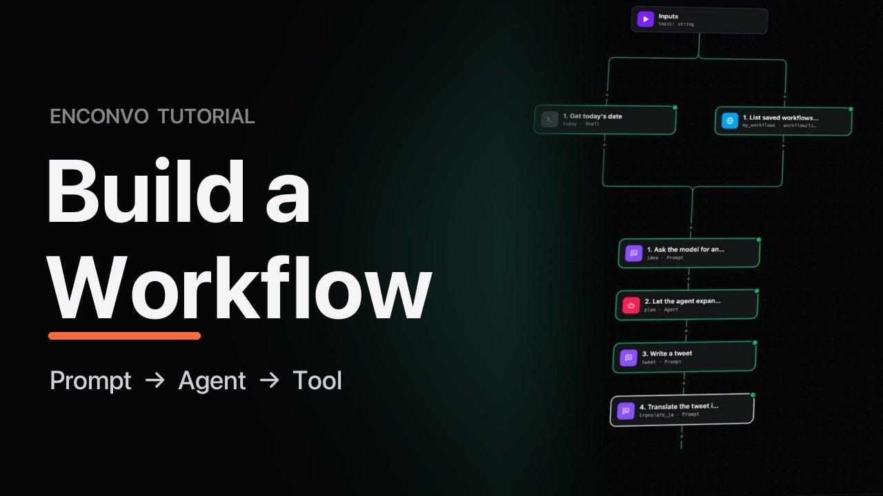 Build your first workflow