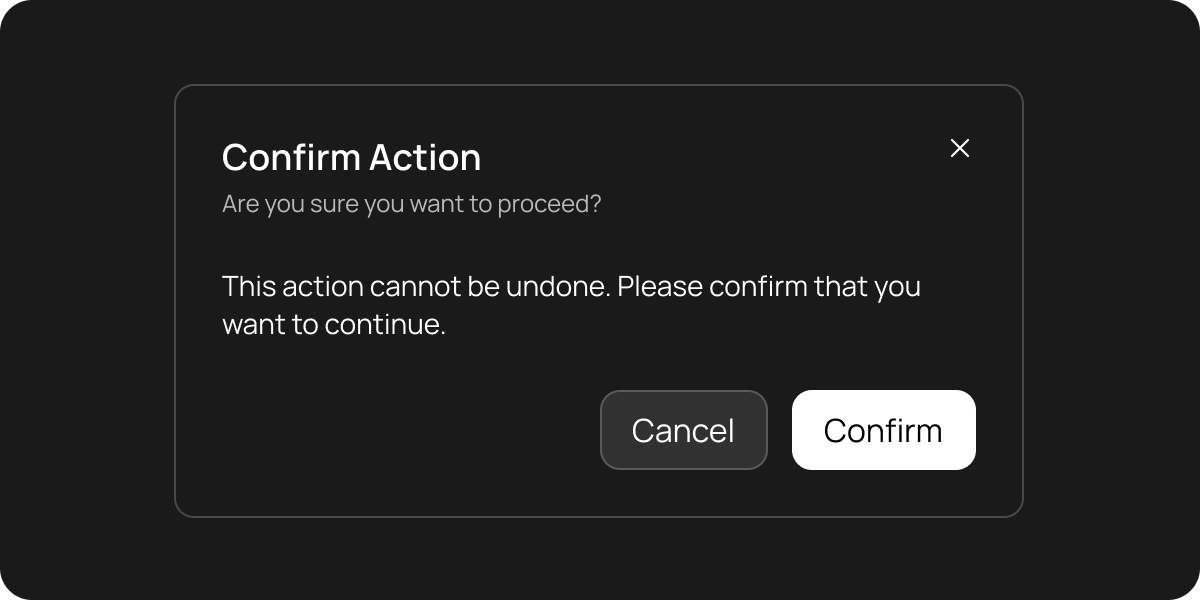 Basic dialog