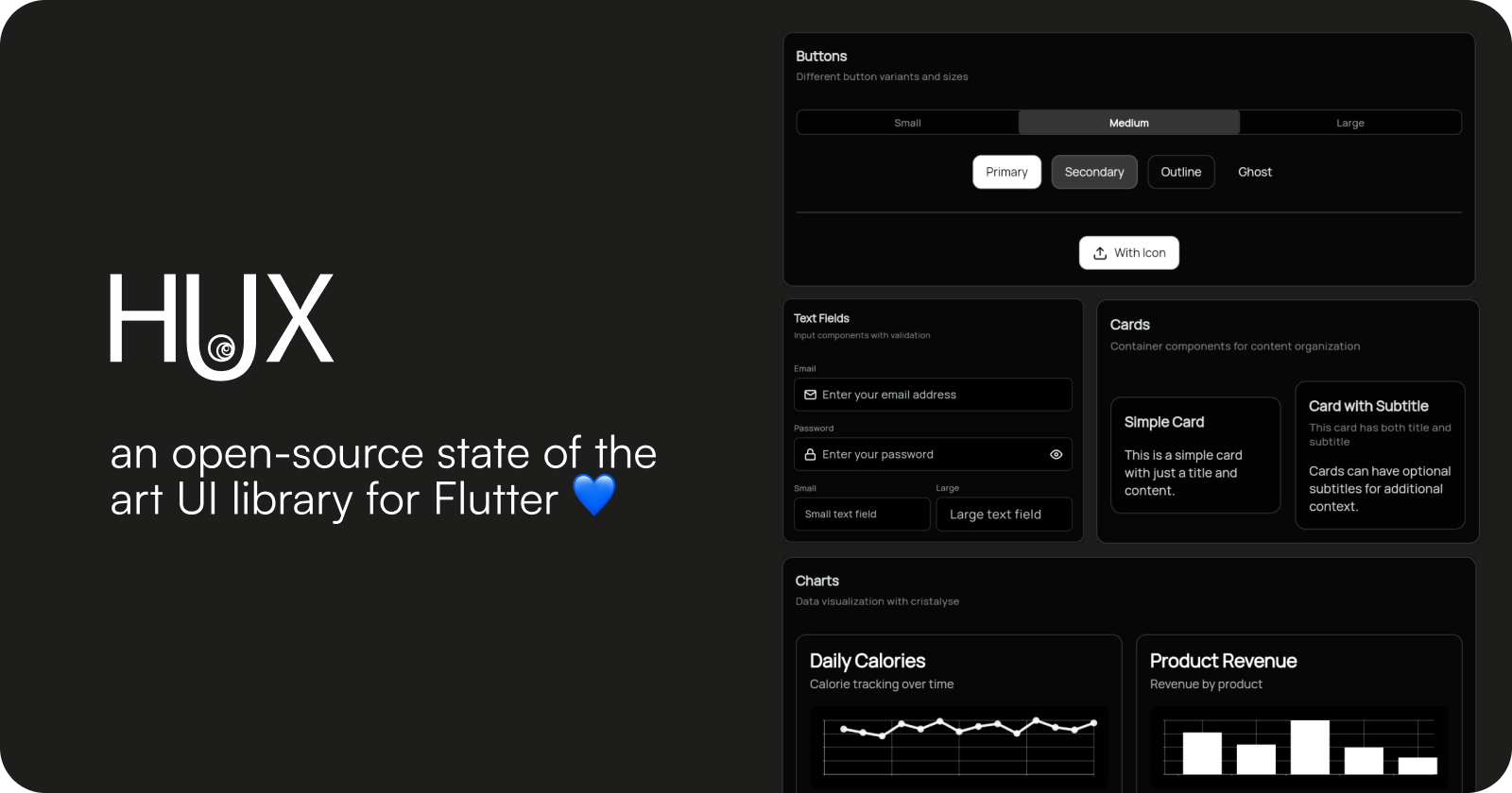Hux UI Dark Theme