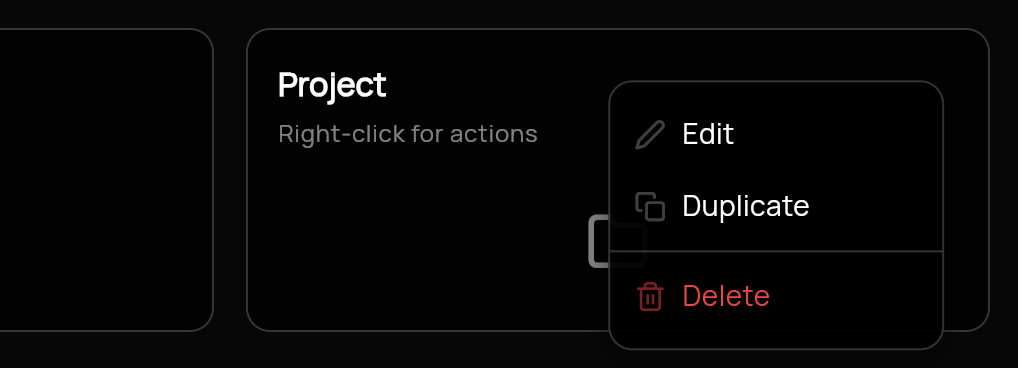 Context Menu - Hux UI