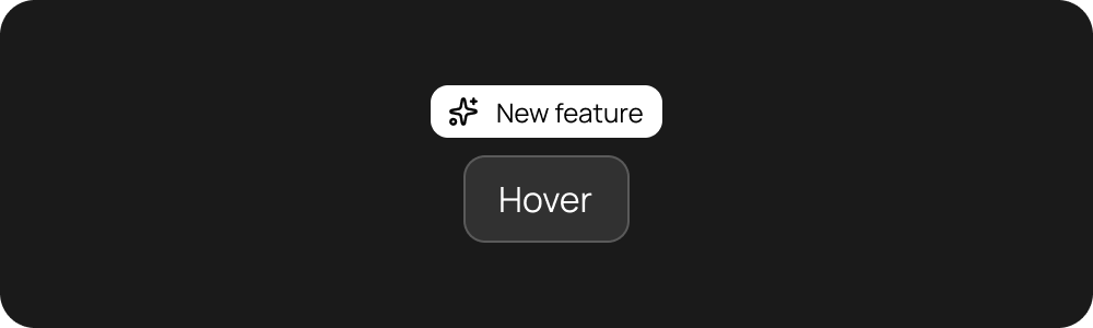 Tooltip with icon