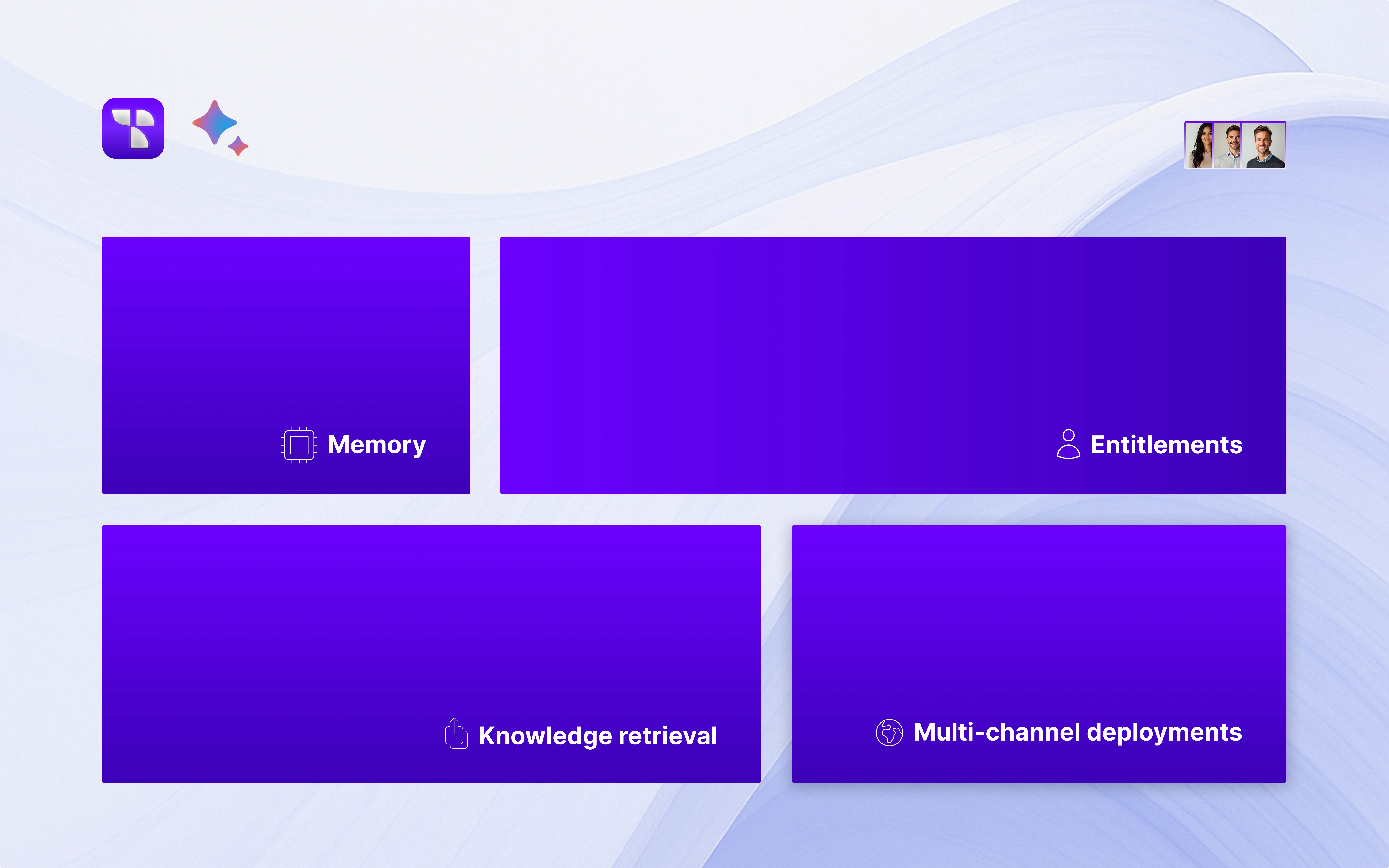 AI agent with knowledge capabilities