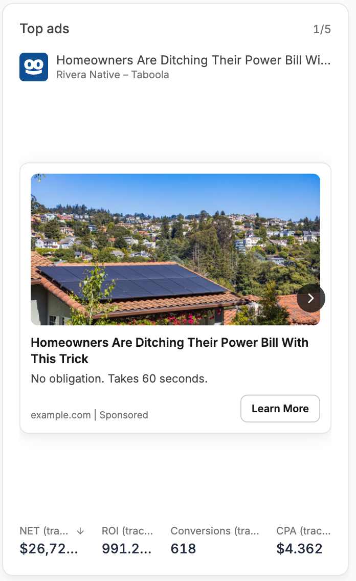Ad Widget