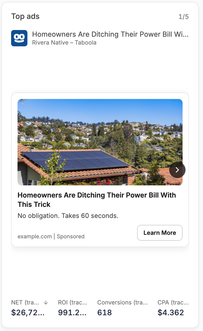 Ad Widget