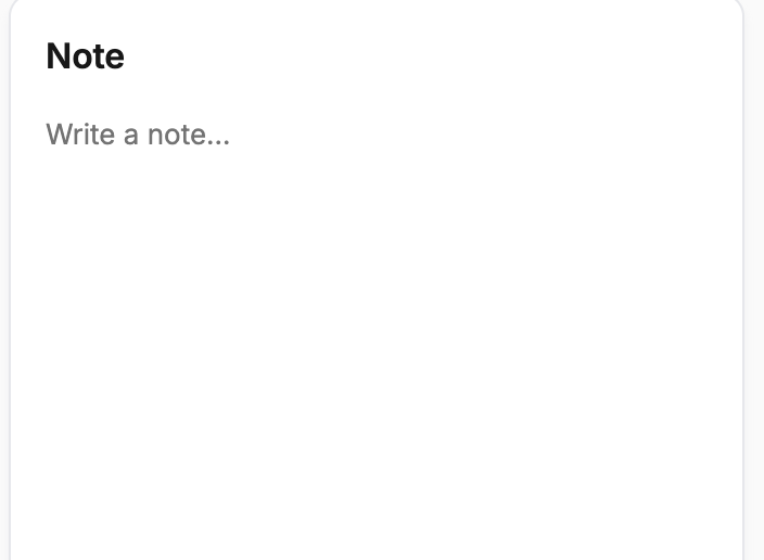 Text Widget