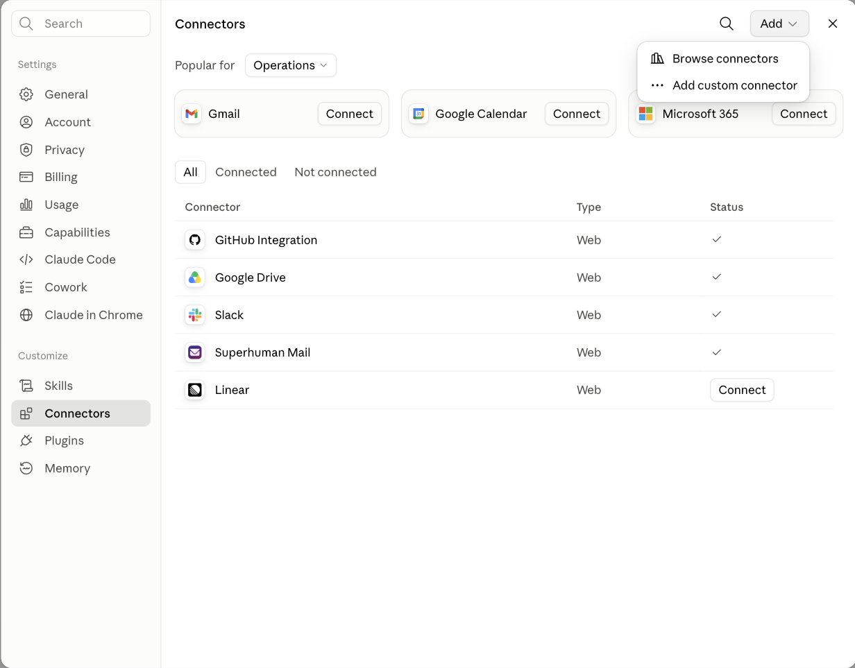 Add 버튼을 눌렀을 때 나오는 Add custom connector 메뉴