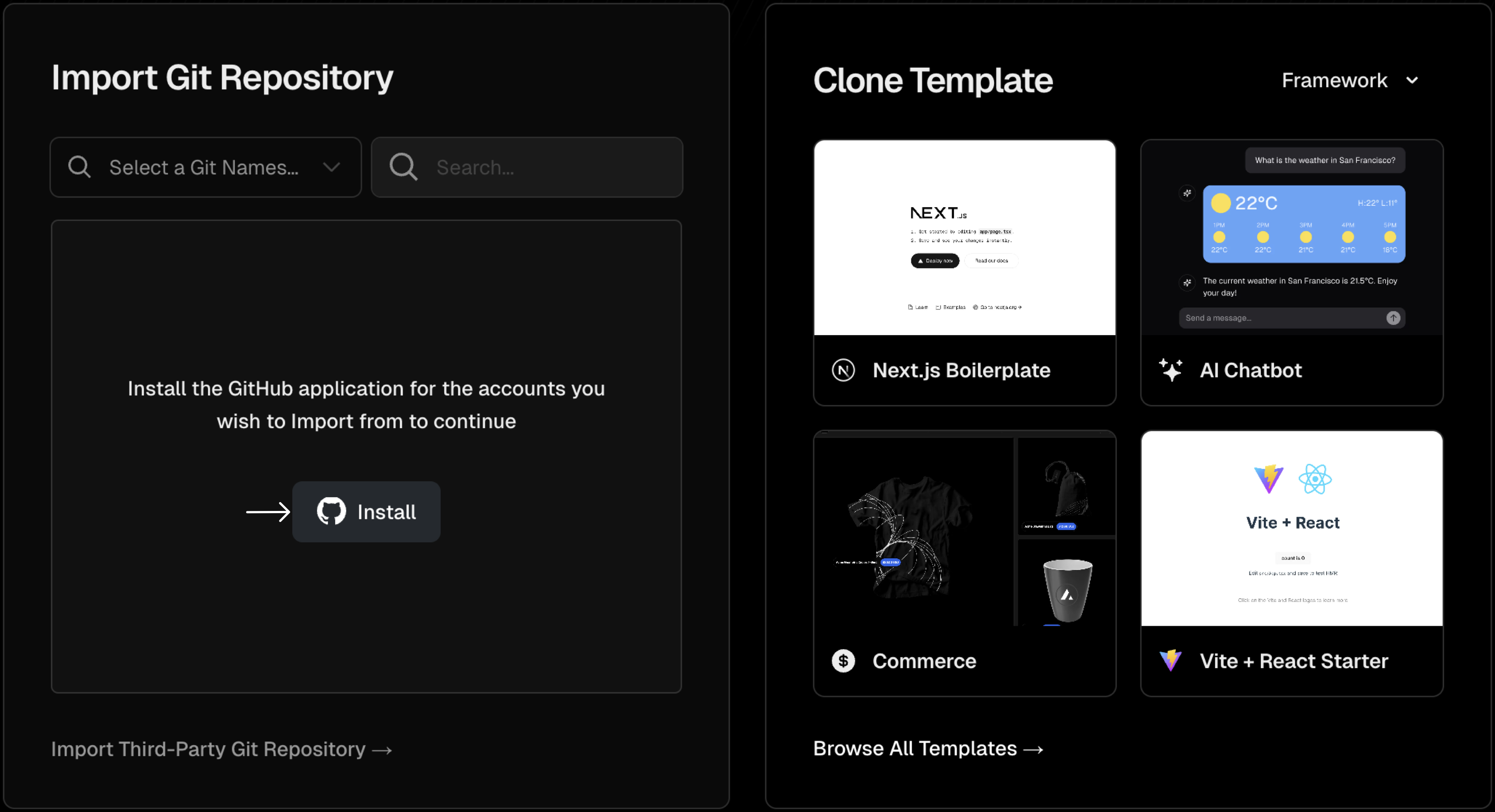 Install GitHub application
