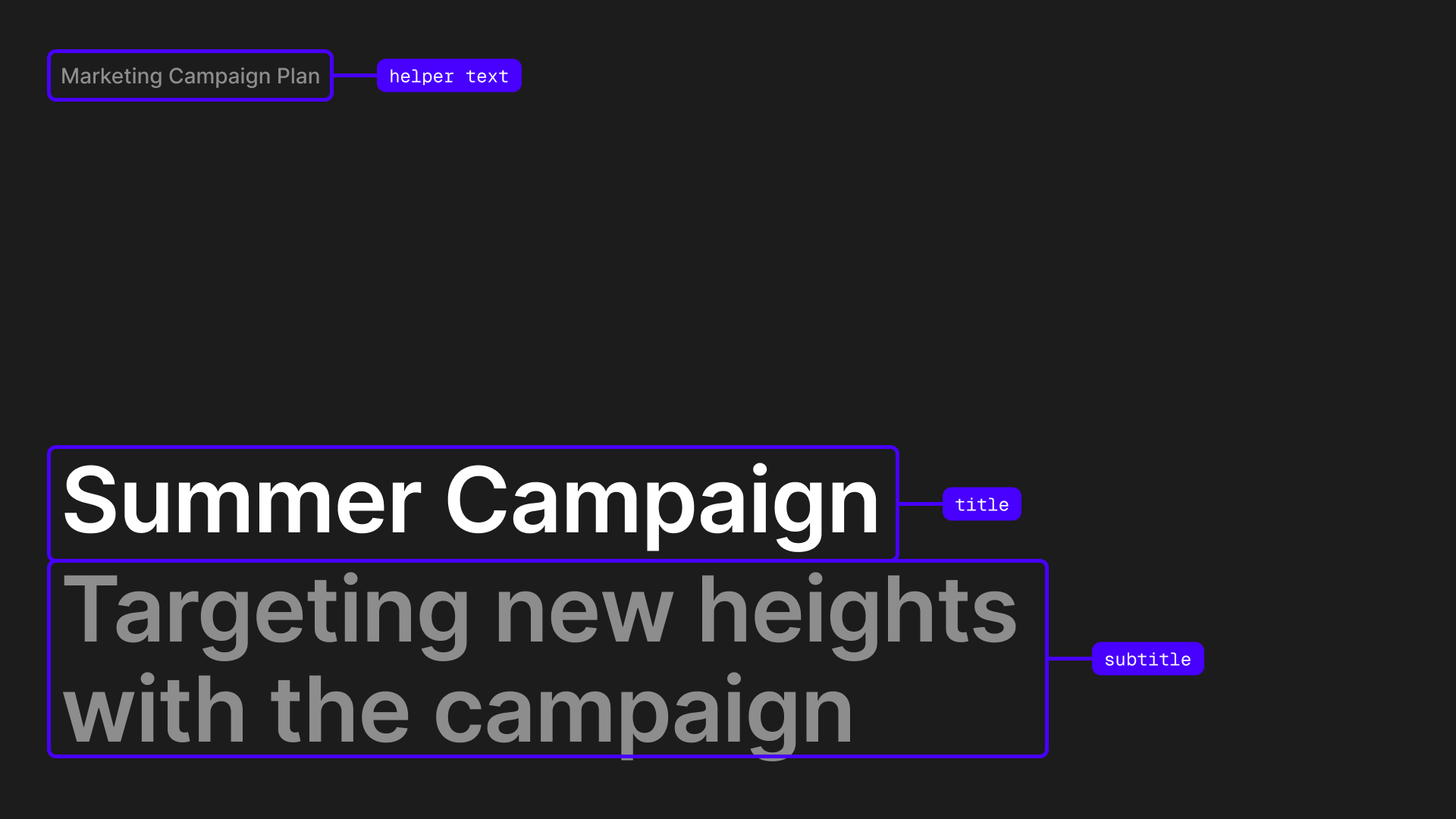 Title Minimal template