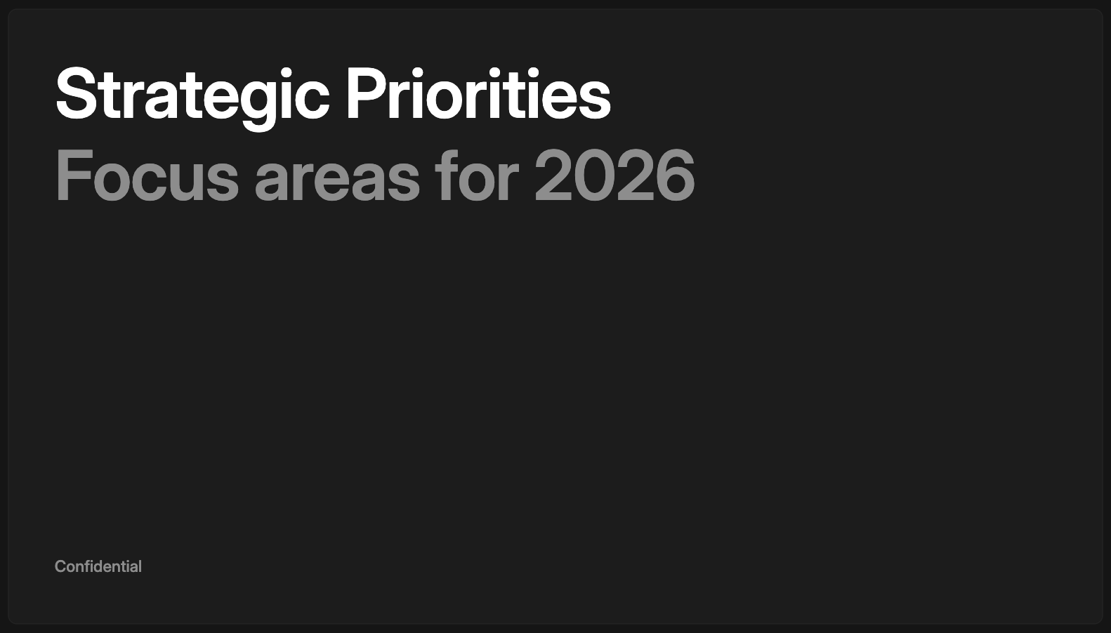 Title at the top