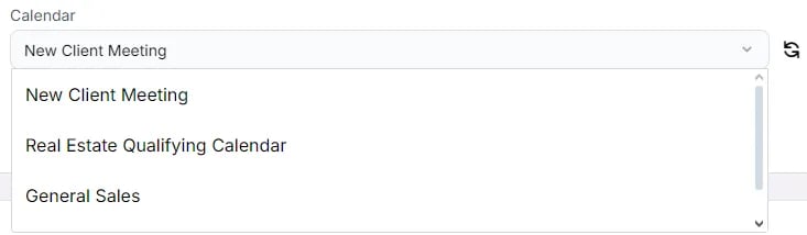 GHL Calendar Settings