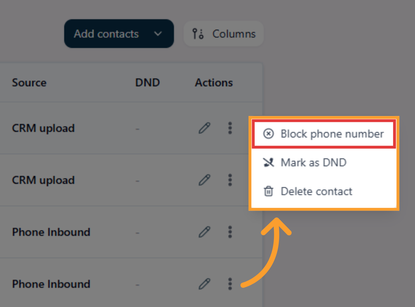 Blocknumberguide