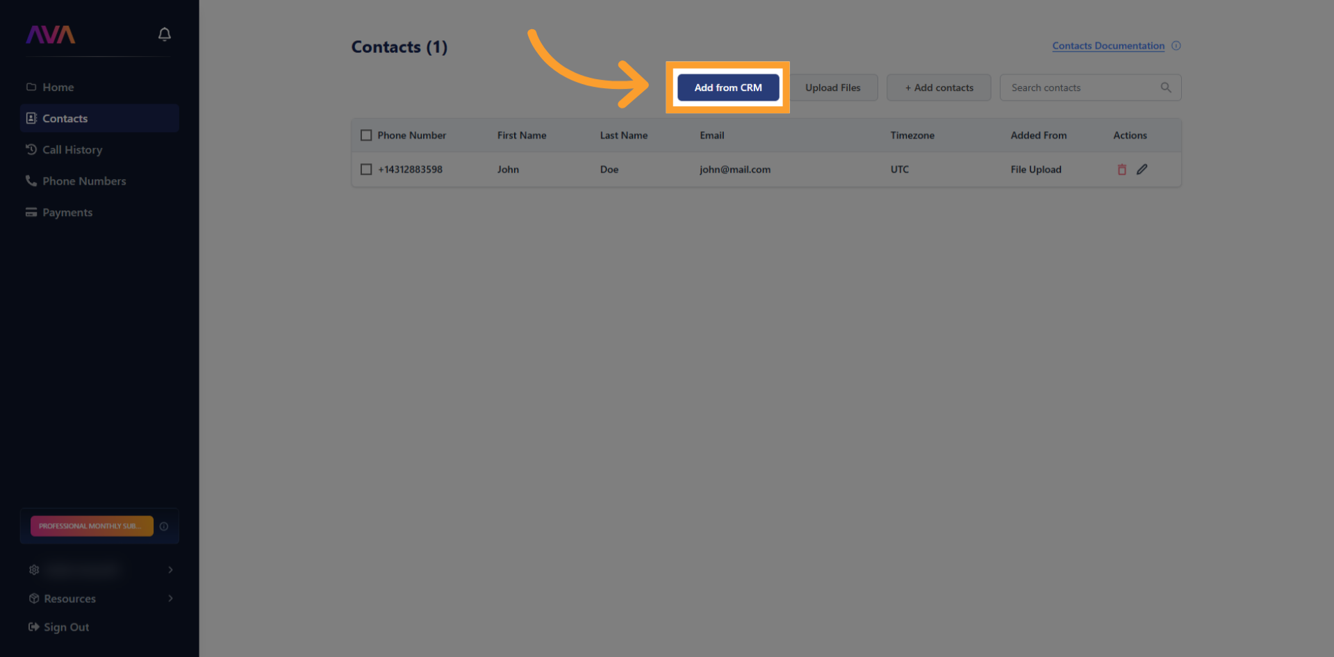 Importcrm Pn