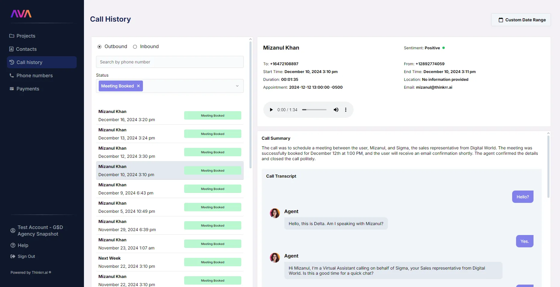 GHL Calendar Settings