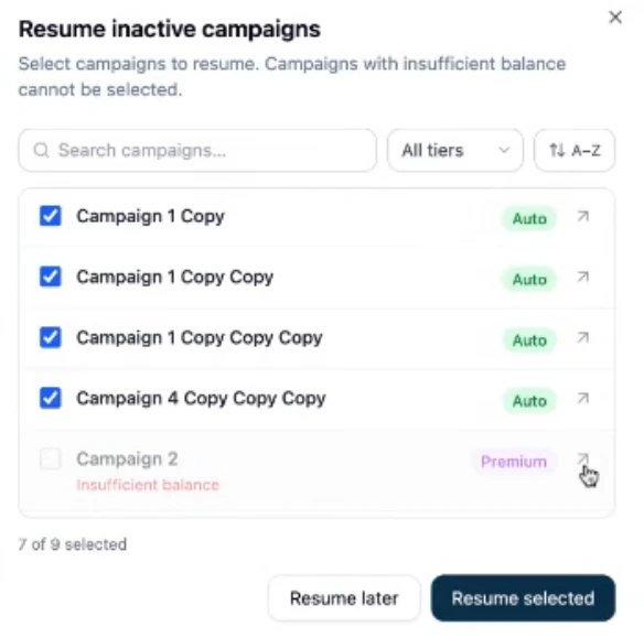 Resumecampaigns