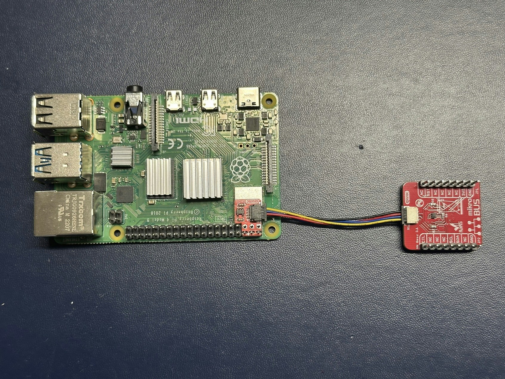 Connect RPi-4 to Trust M