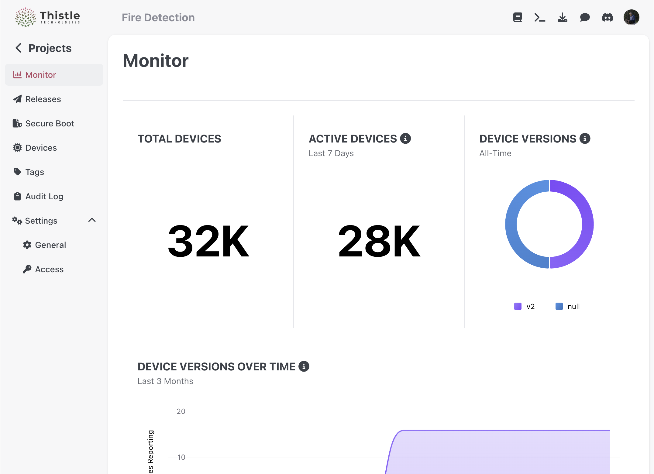 Thistle Control Center