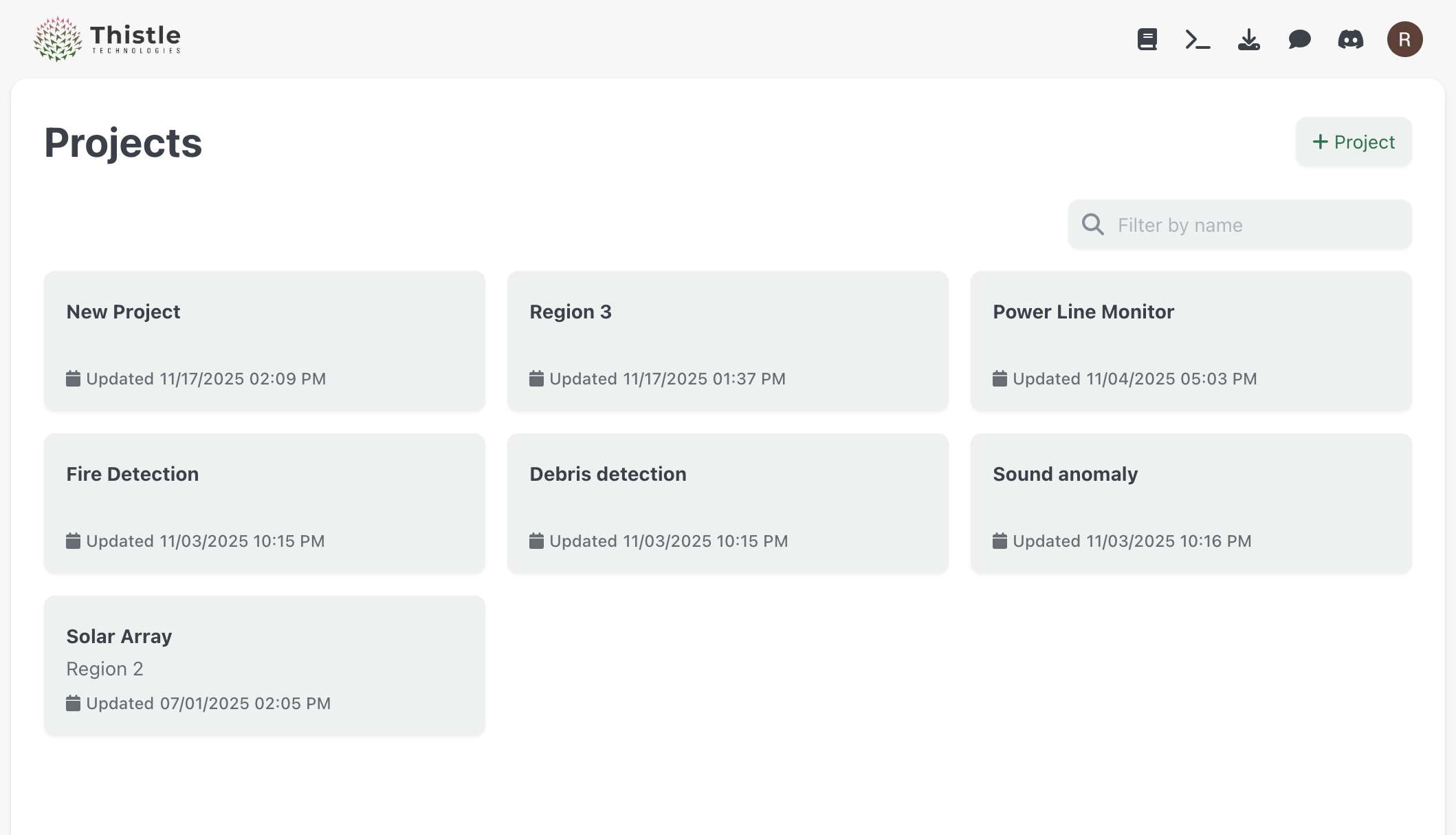 Thistle Control Center