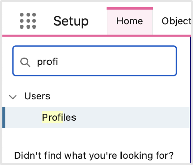 Specific Profiles