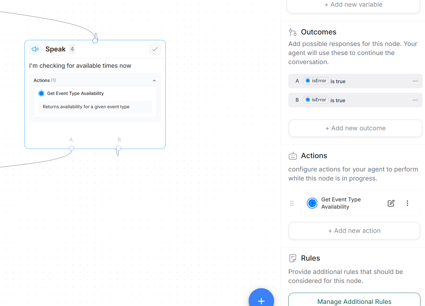 Action error handling pattern