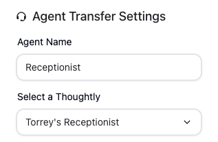 Agent Transfer