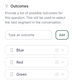 outcomes