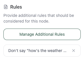 Rules
