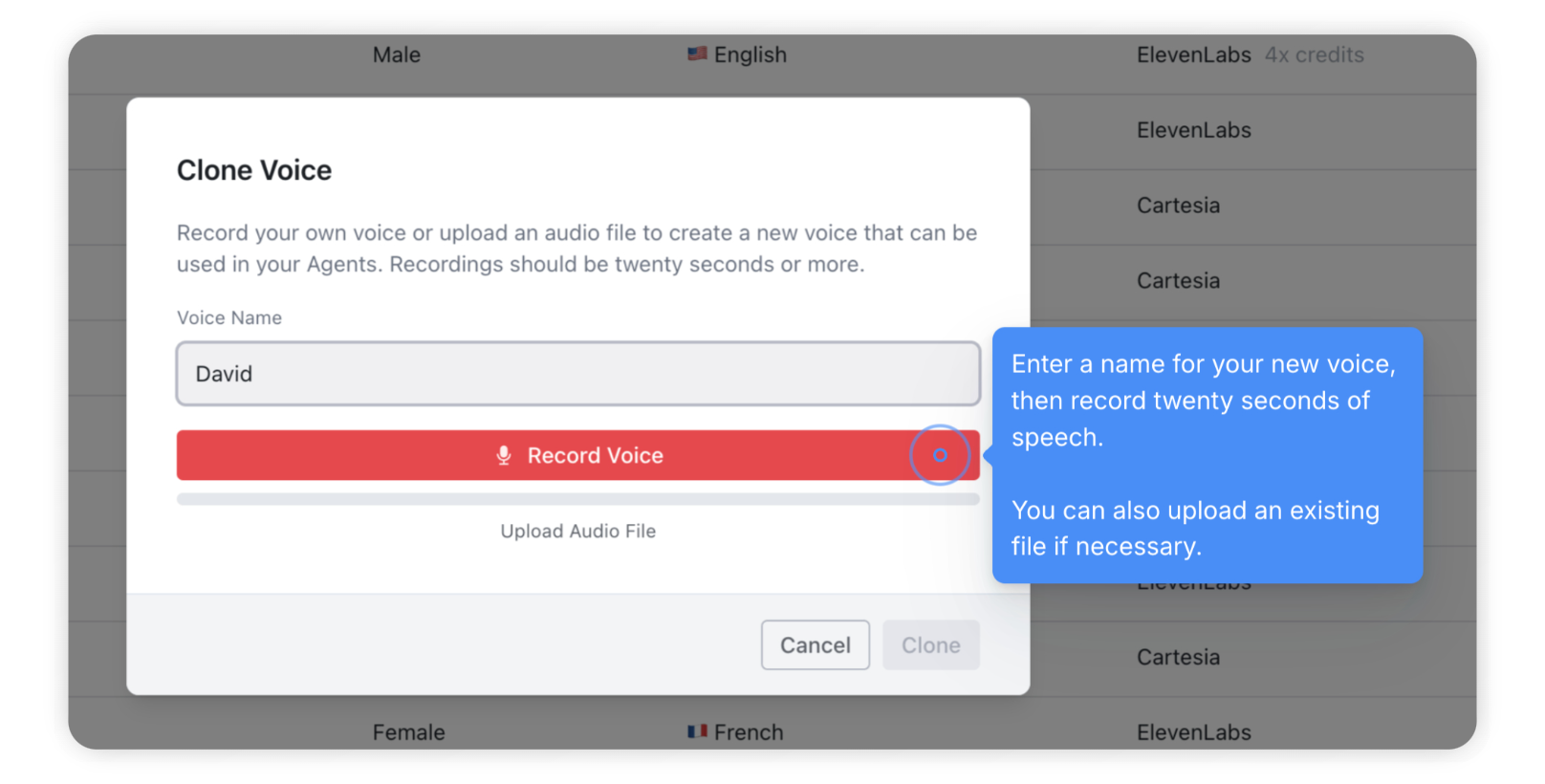 Instant Voice Cloning