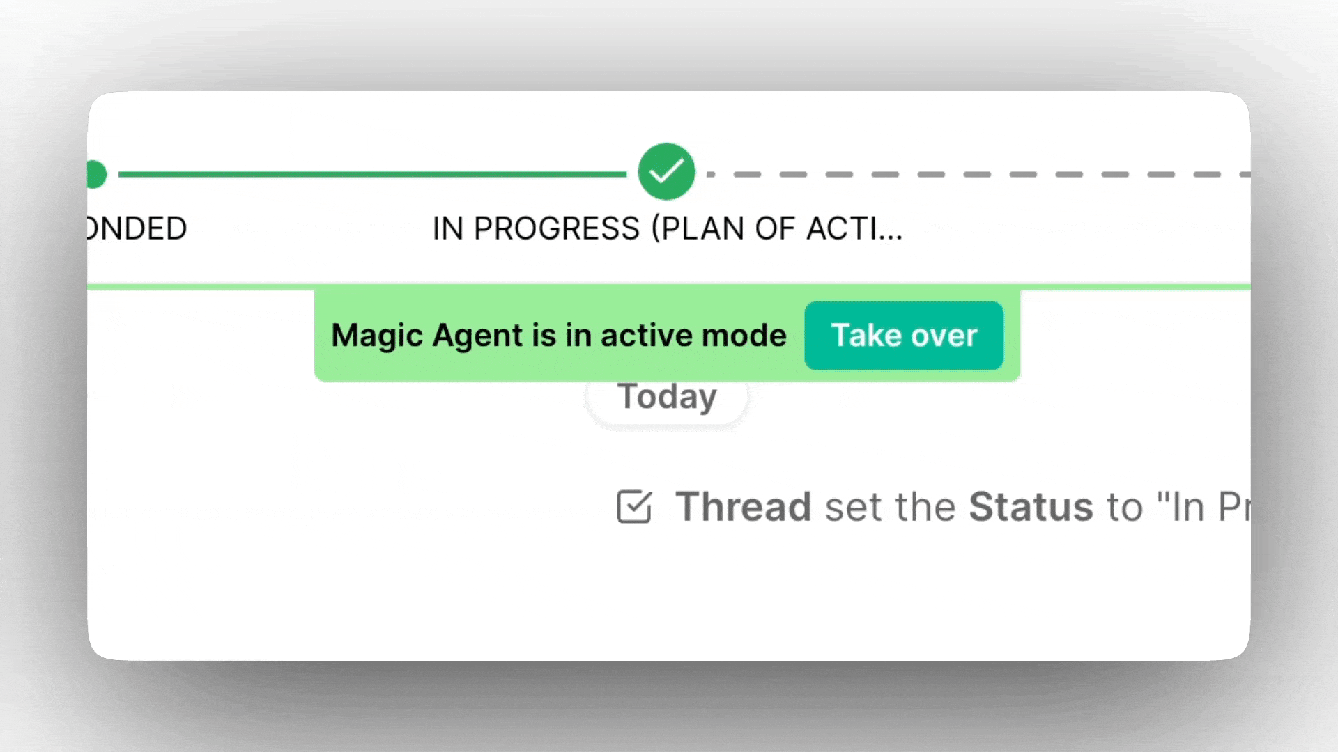 Triage Agent entering Listening Mode in a stalled thread